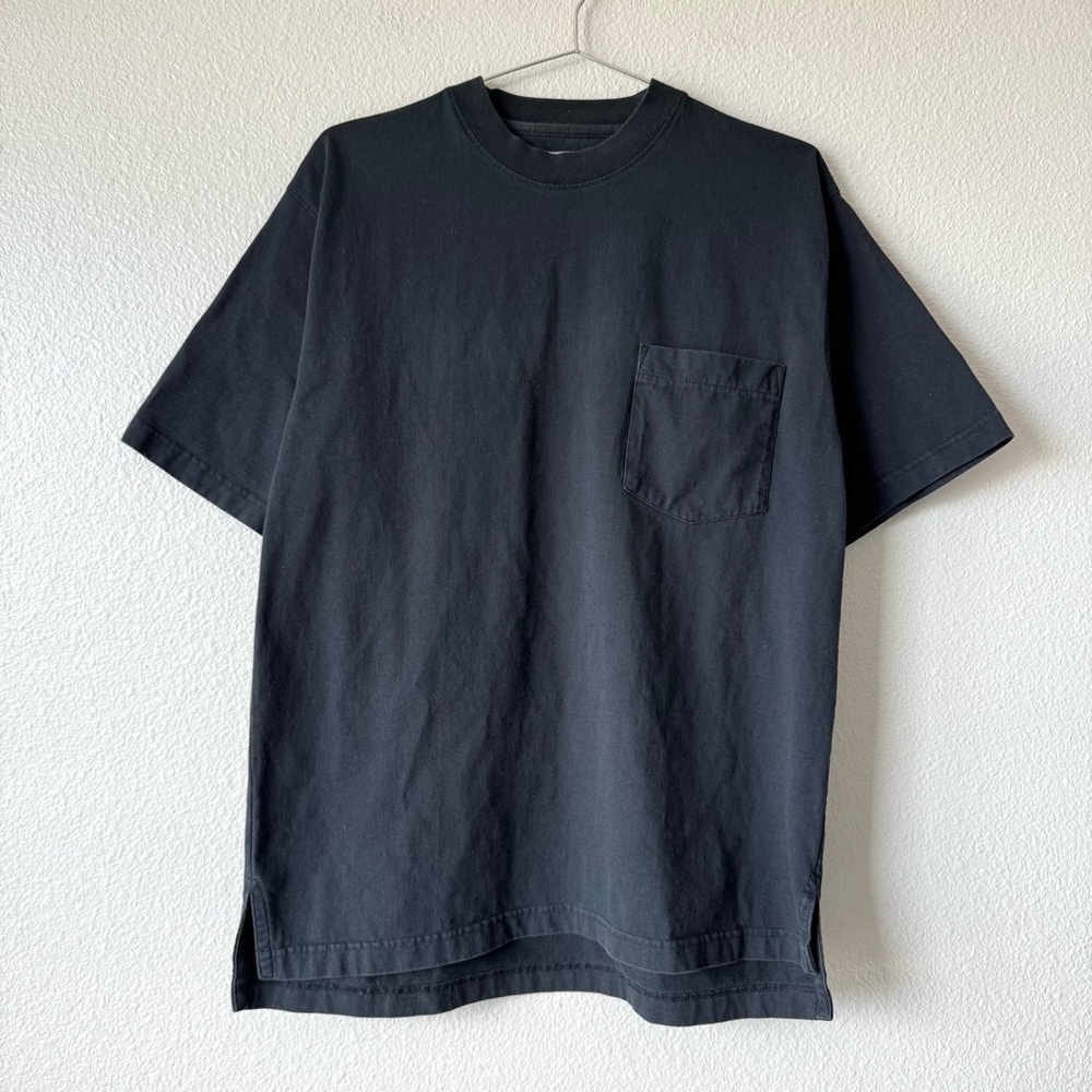 Vintage Natural Life T-shirt Pocket Tee Oversized